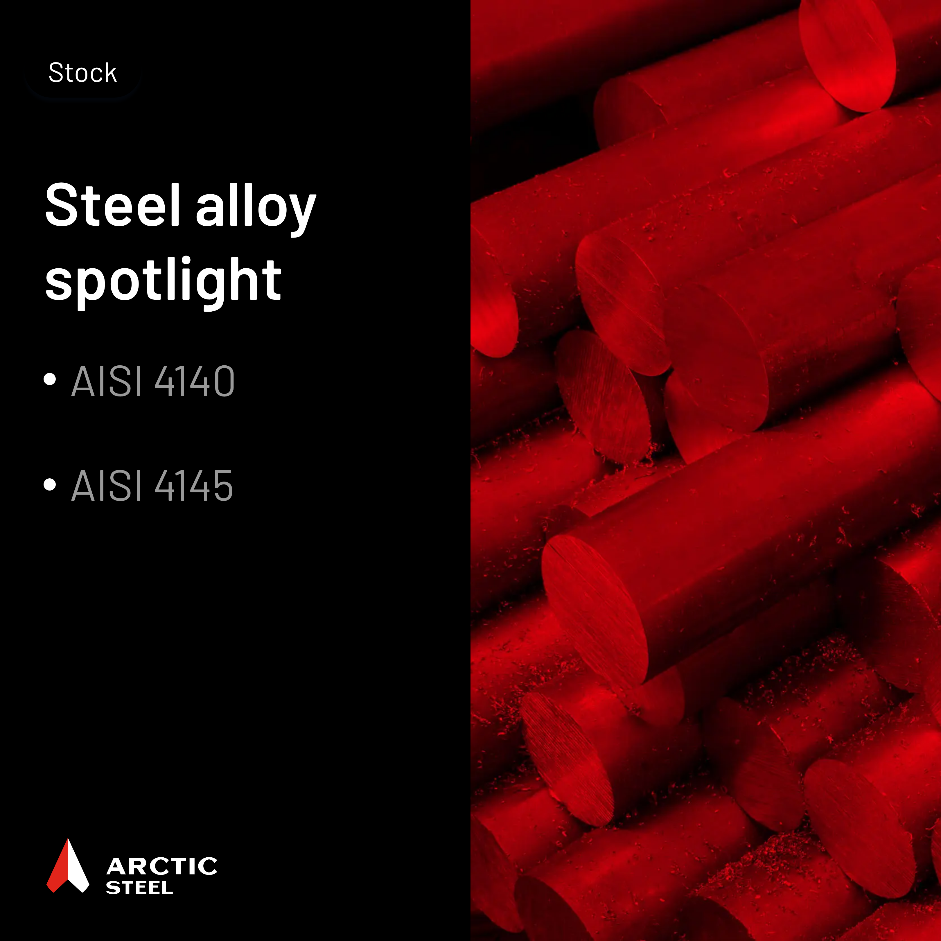 Steel alloy spotlight